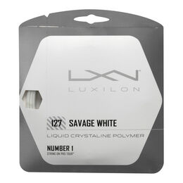 Corde Da Tennis Luxilon Savage White 12,2m weiß